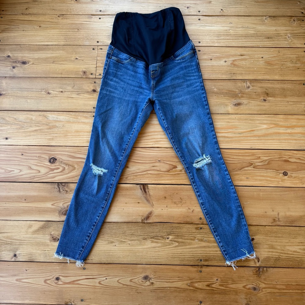 Isabel Maternity by Ingrid & Isabel Light Blue Skinny Jeans